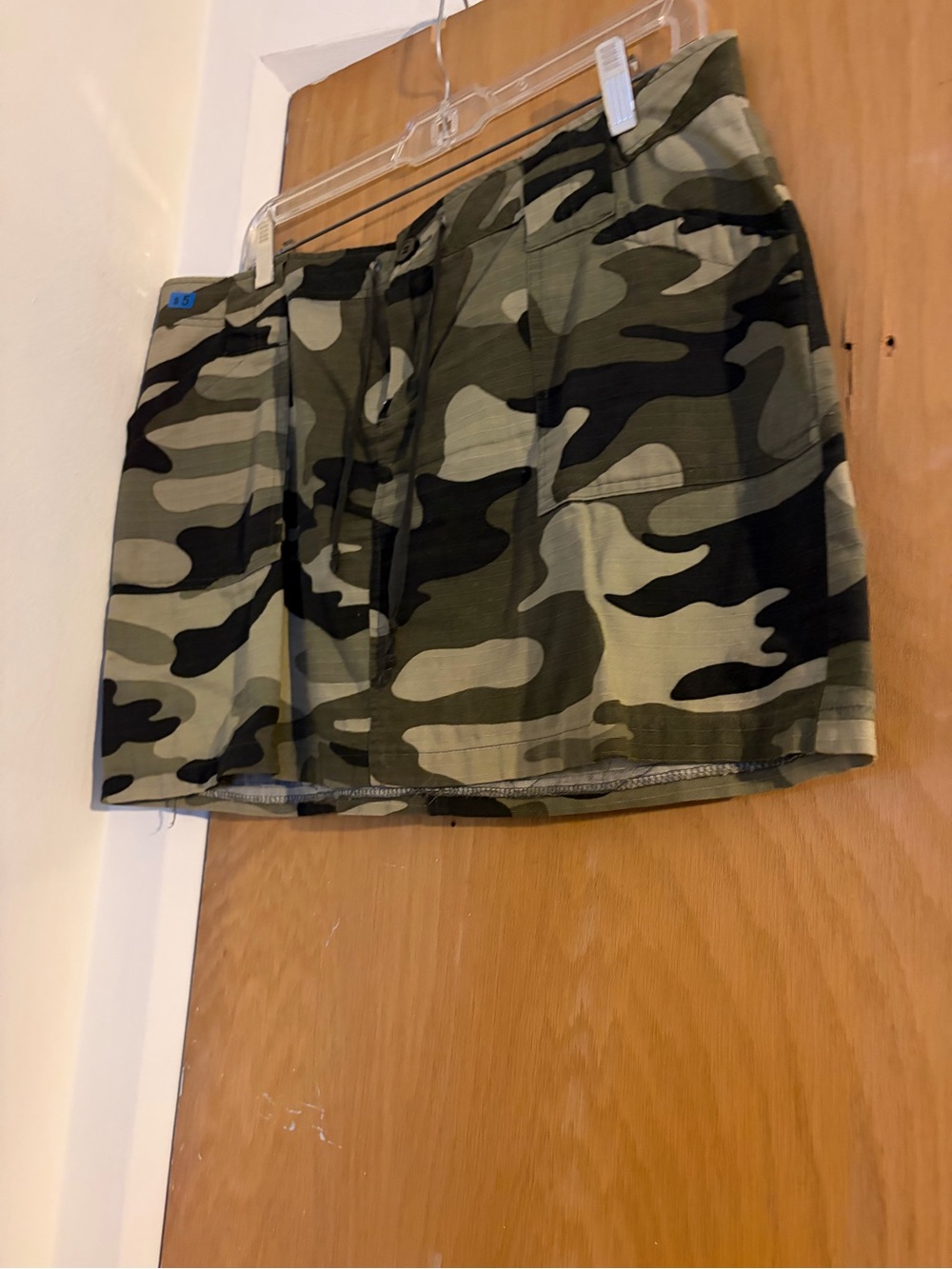 Younique Jeans Green Camo Multifunctional Cotton Skirt
